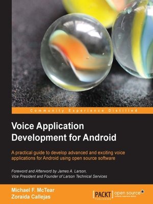 cover image of Voice Application Development for Android
